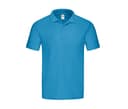 FRUIT OF THE LOOM Polo coton AZURE BLUE