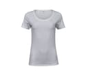 TEE JAYS Tee-shirt stretch col rond WHITE
