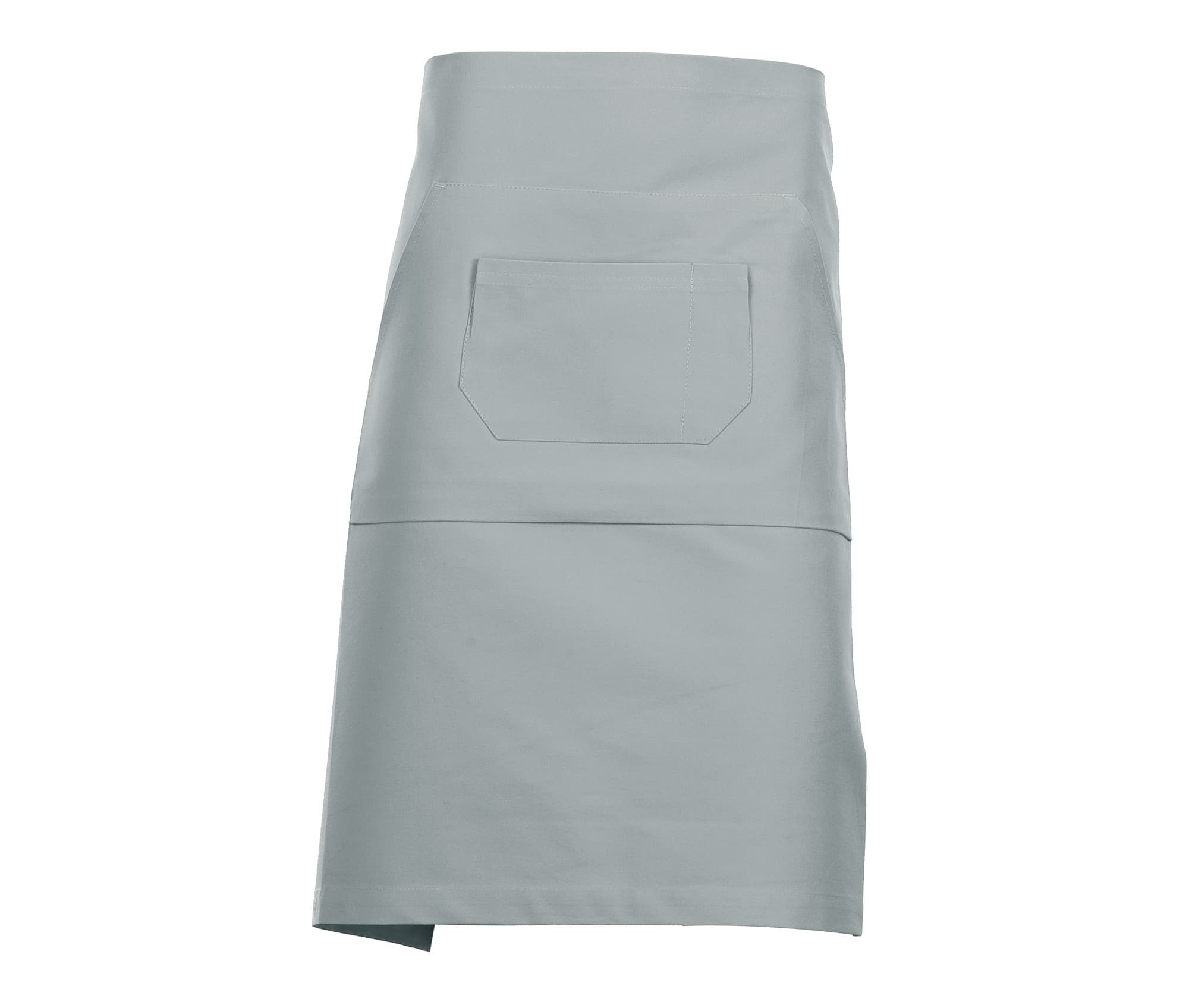Tablier de Barman mi-long en coton PURE GREY