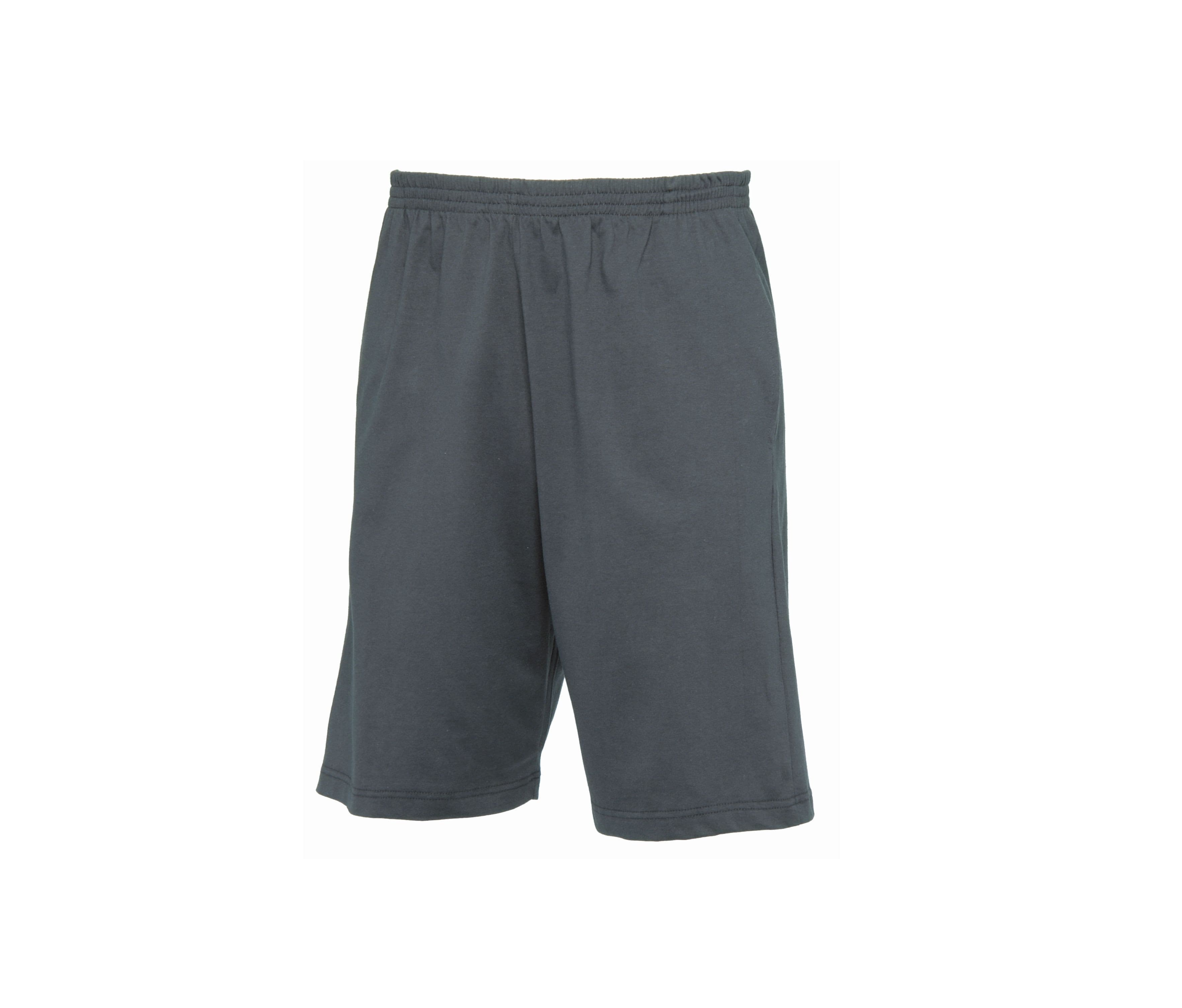 Short en coton homme DARK GREY