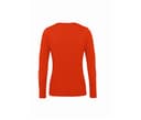B&C Tee-shirt coton bio femme LSL FIRE RED