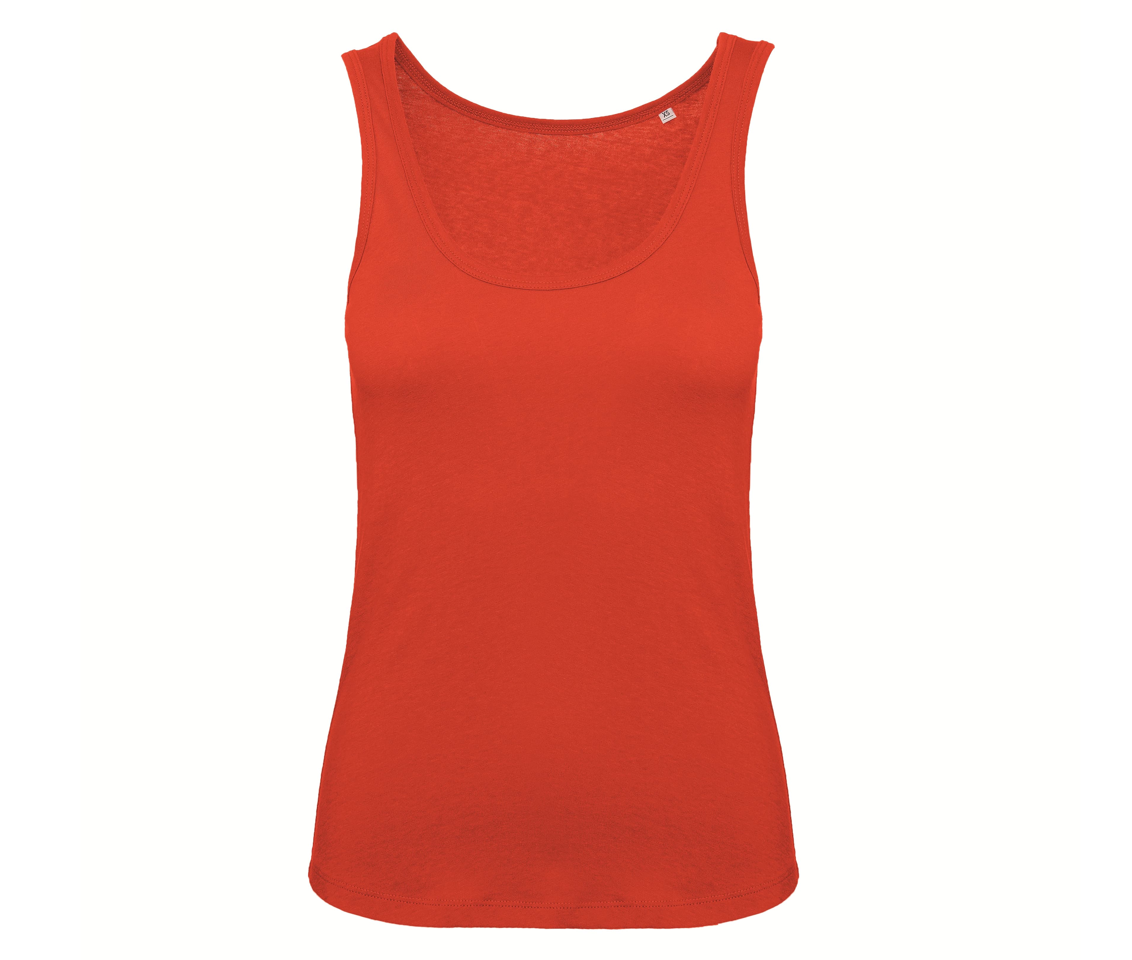 Débardeur coton bio femme FIRE RED