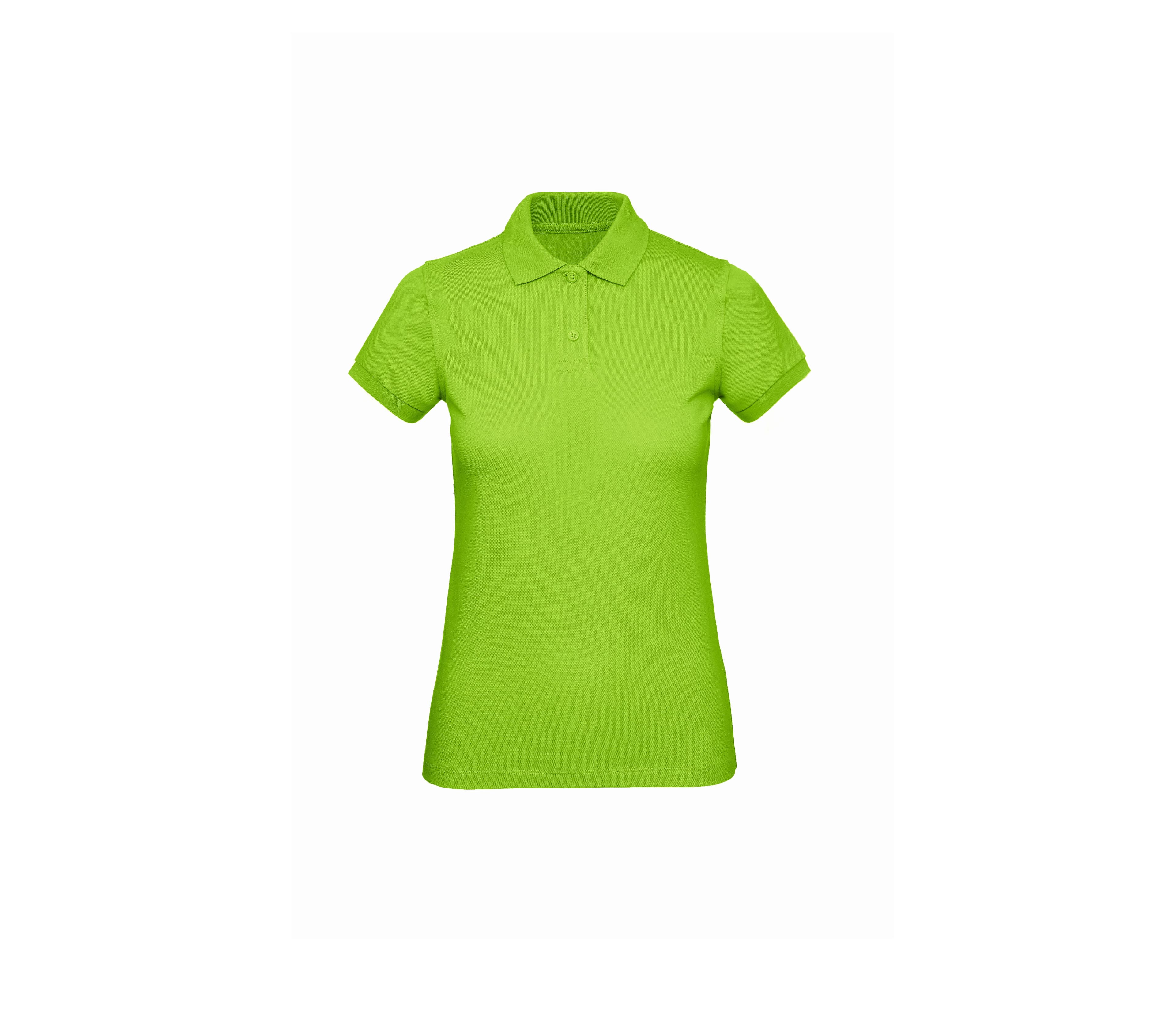 Polo bio femme ORCHID GREEN