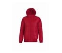 B&C Blouson doudoune capuche homme RED / BLACK
