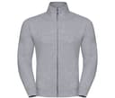 RUSSELL Sweat homme grand zip LIGHT OXFORD