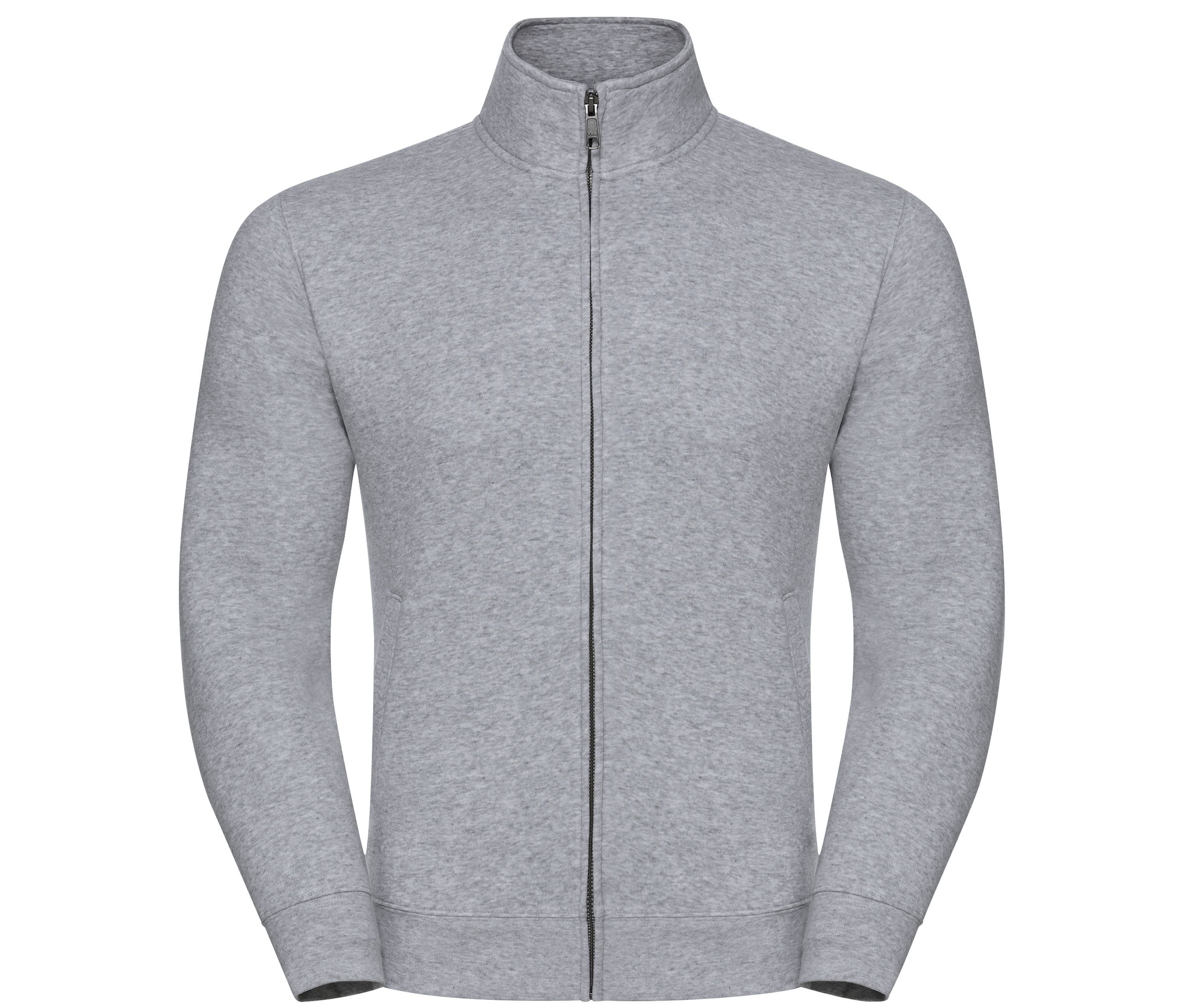Sweat homme grand zip LIGHT OXFORD