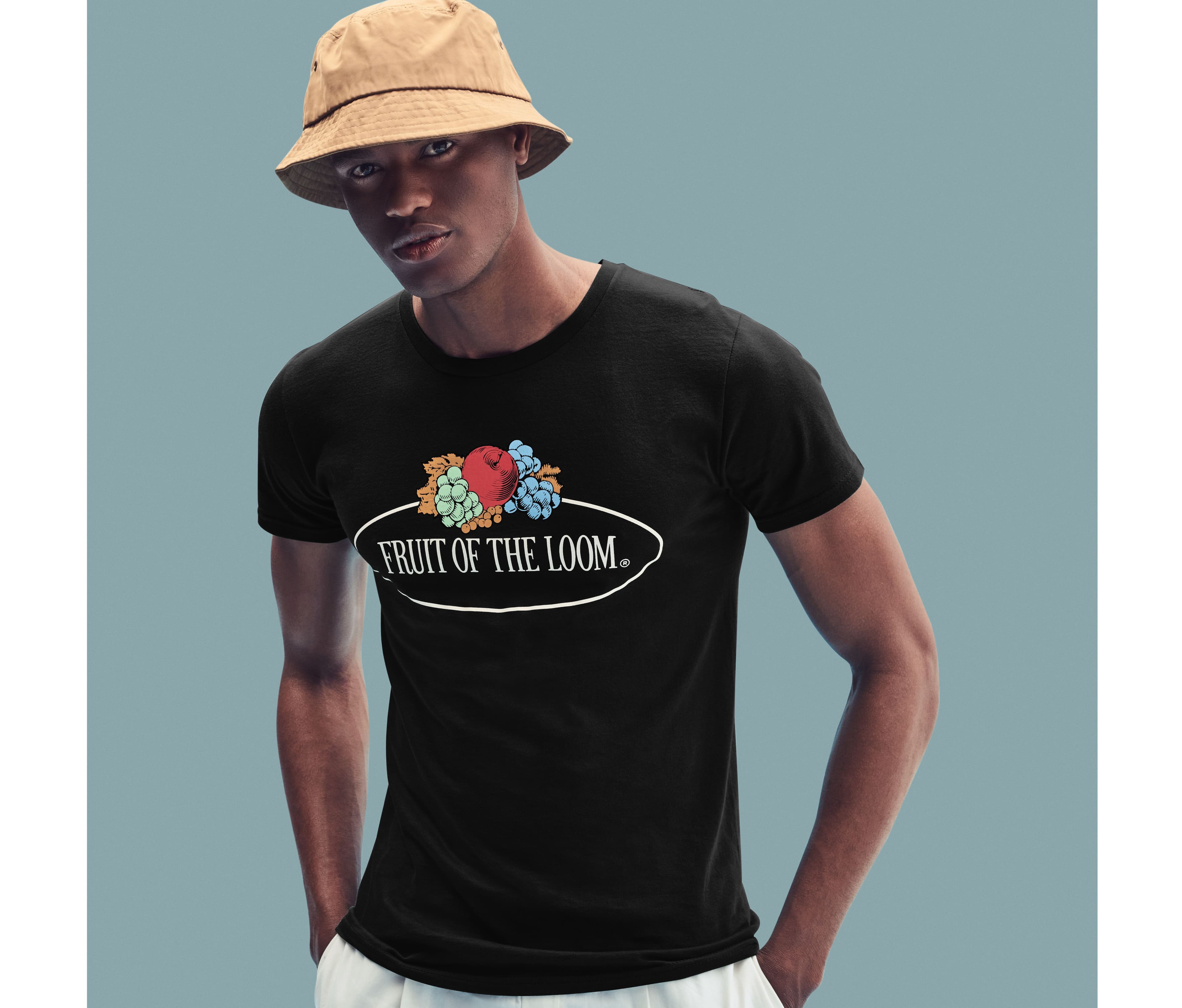 Tee-shirt homme logo Fruit of the Loom