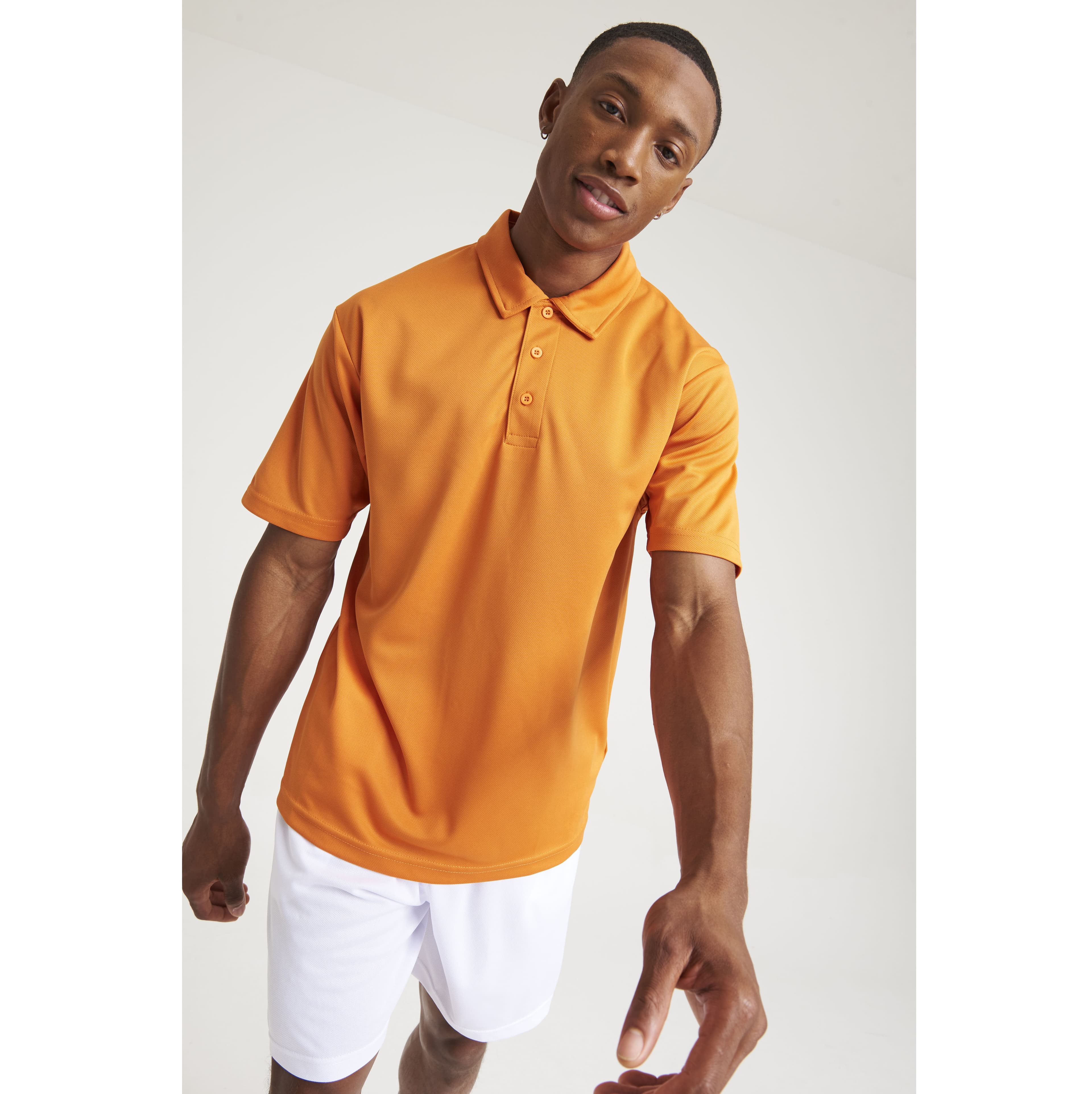 Polo homme respirant