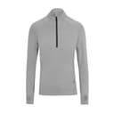 JUST COOL Tee-shirt de sport col zippé SILVER GREY