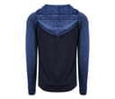 JUST COOL Sweat homme contrasté NAVY/NAVY MELANGE