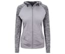 JUST COOL Sweat femme contrasté GREY/GREY MELANGE
