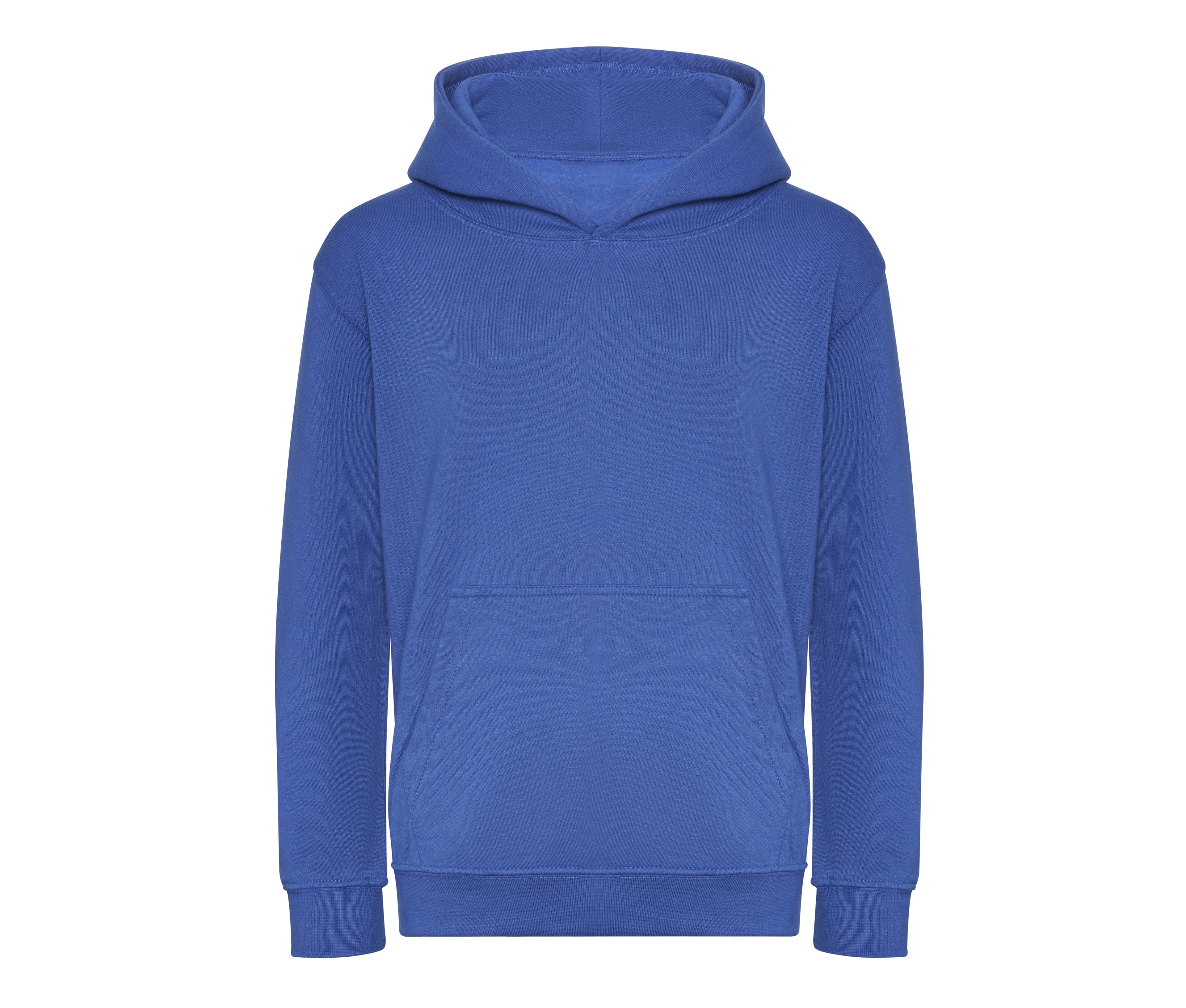 Sweat capuche en coton biologique enfant ROYAL BLUE