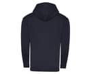 JUST HOODS Sweat capuche zippé organique NEW FRENCH NAVY