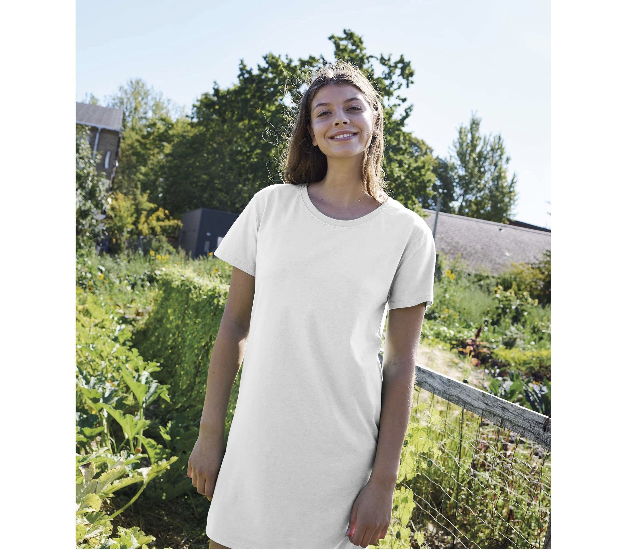 Tee-shirt femme extra long