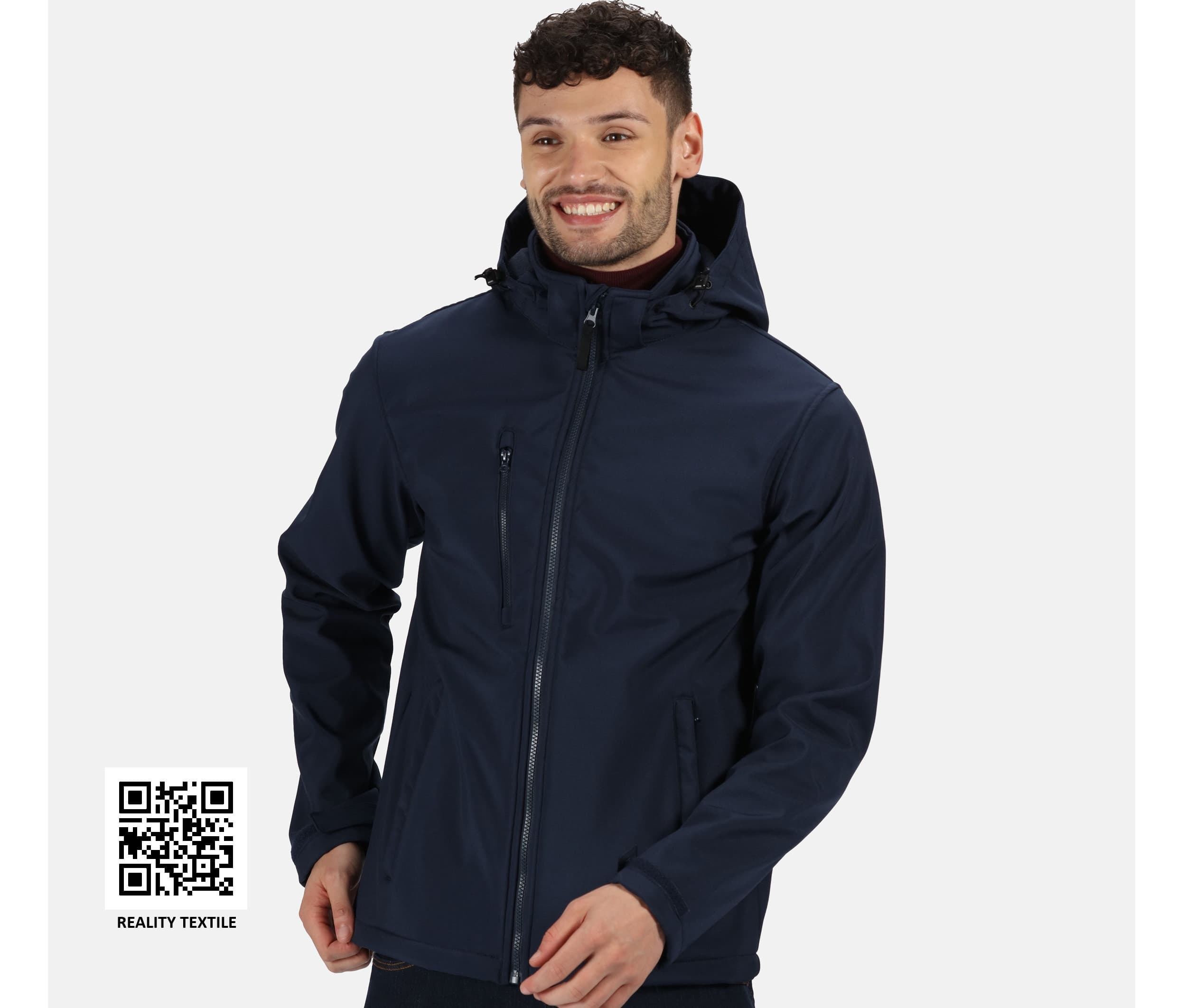 Veste Softshell homme à capuche