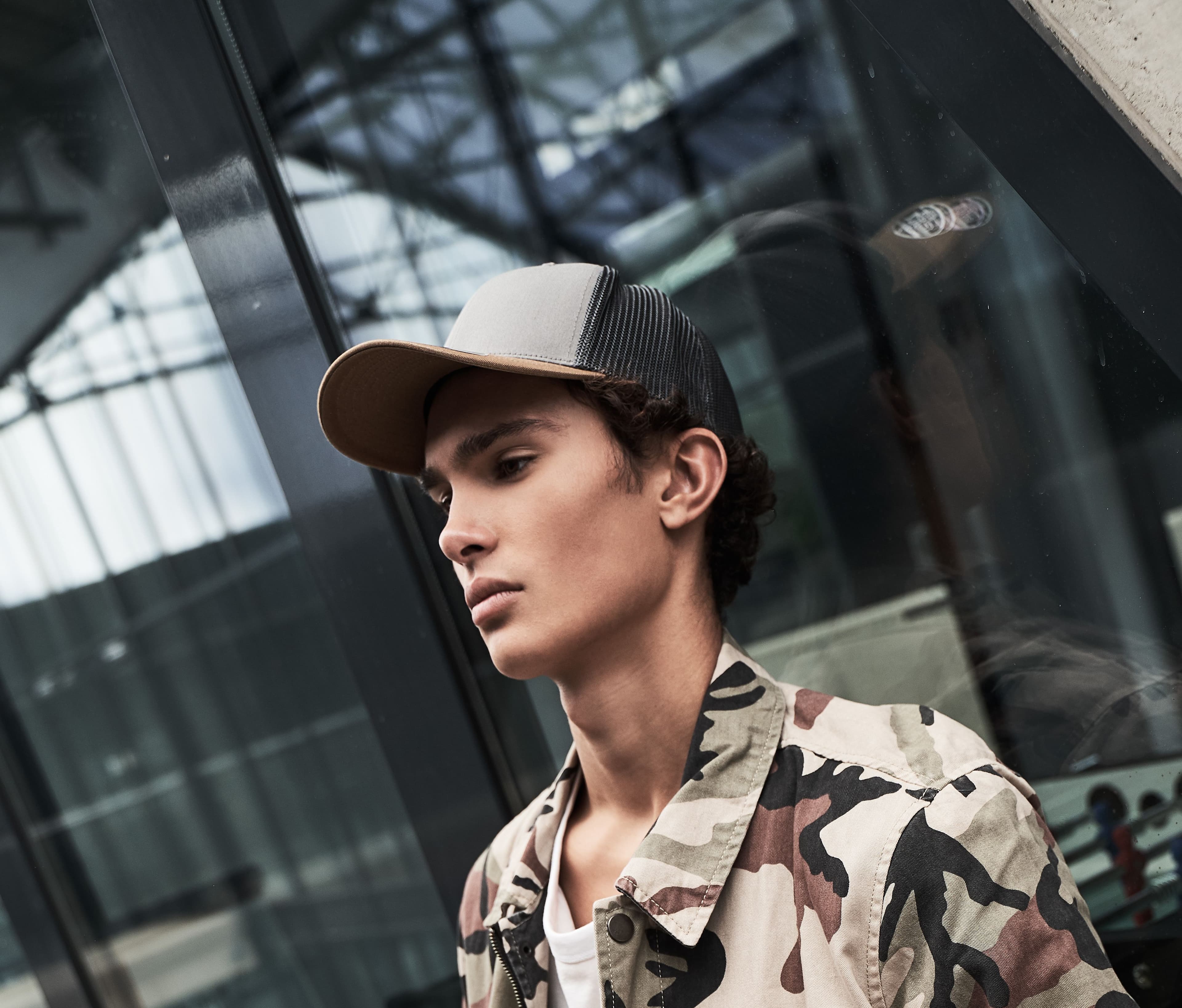 Casquette style trucker