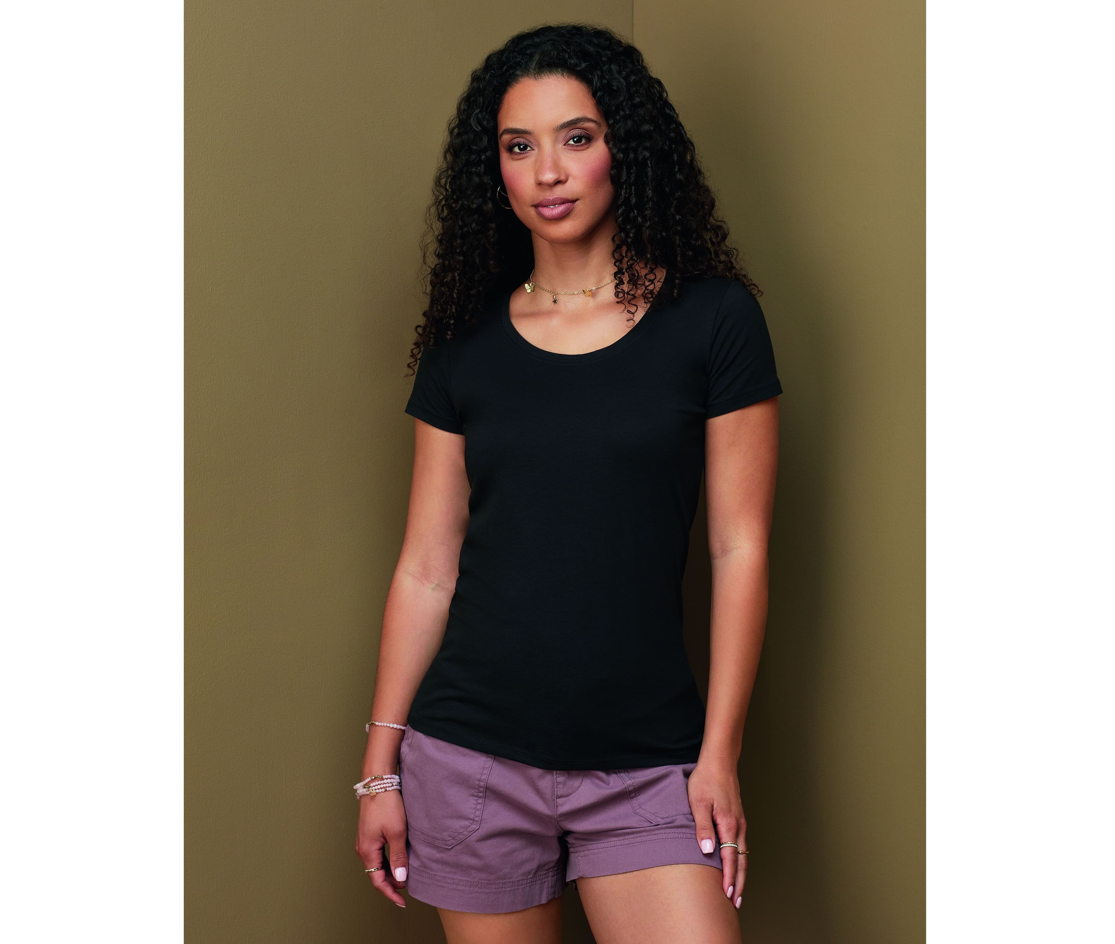 Tee-shirt femme col rond
