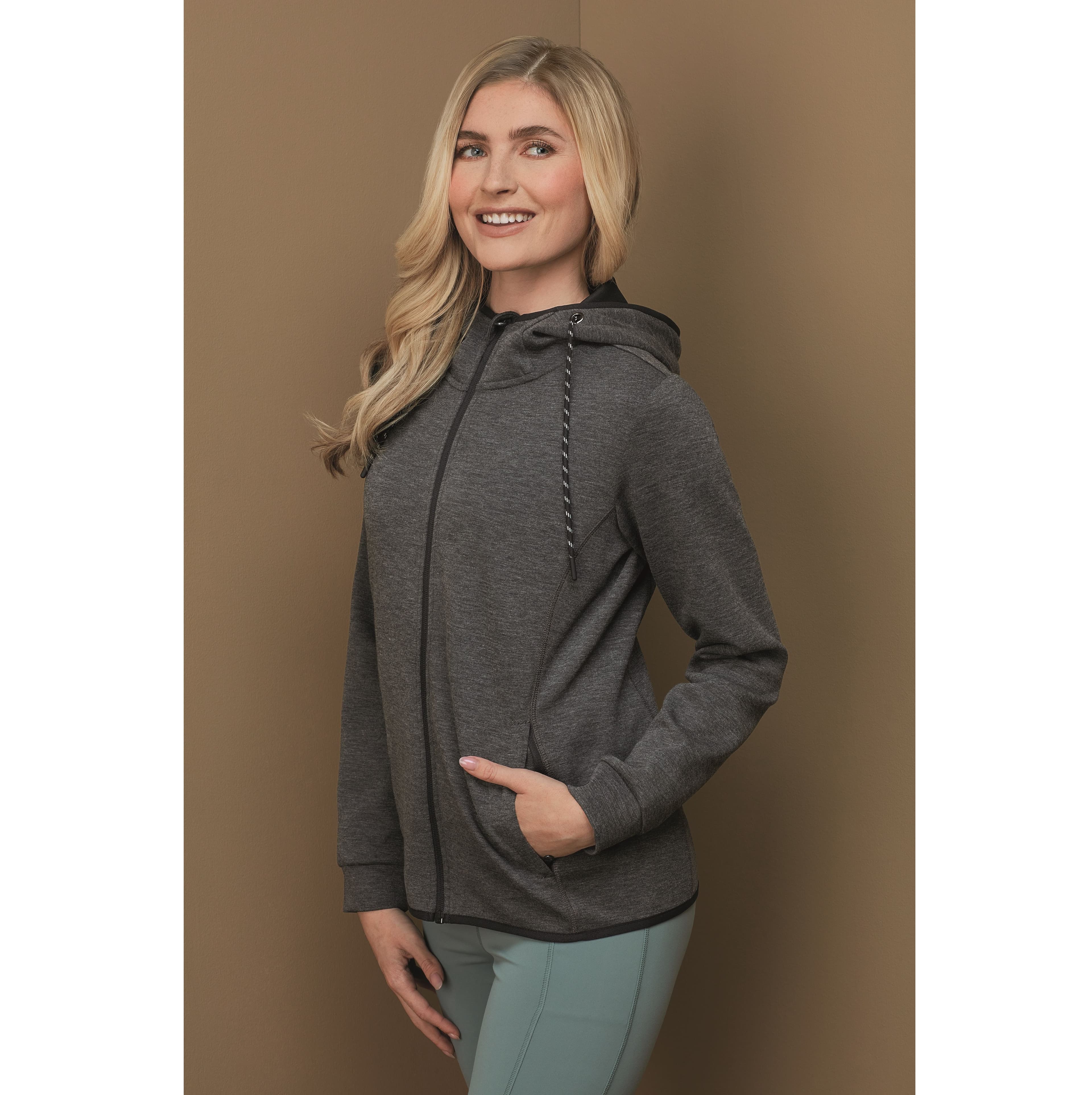 Veste à capuche femme