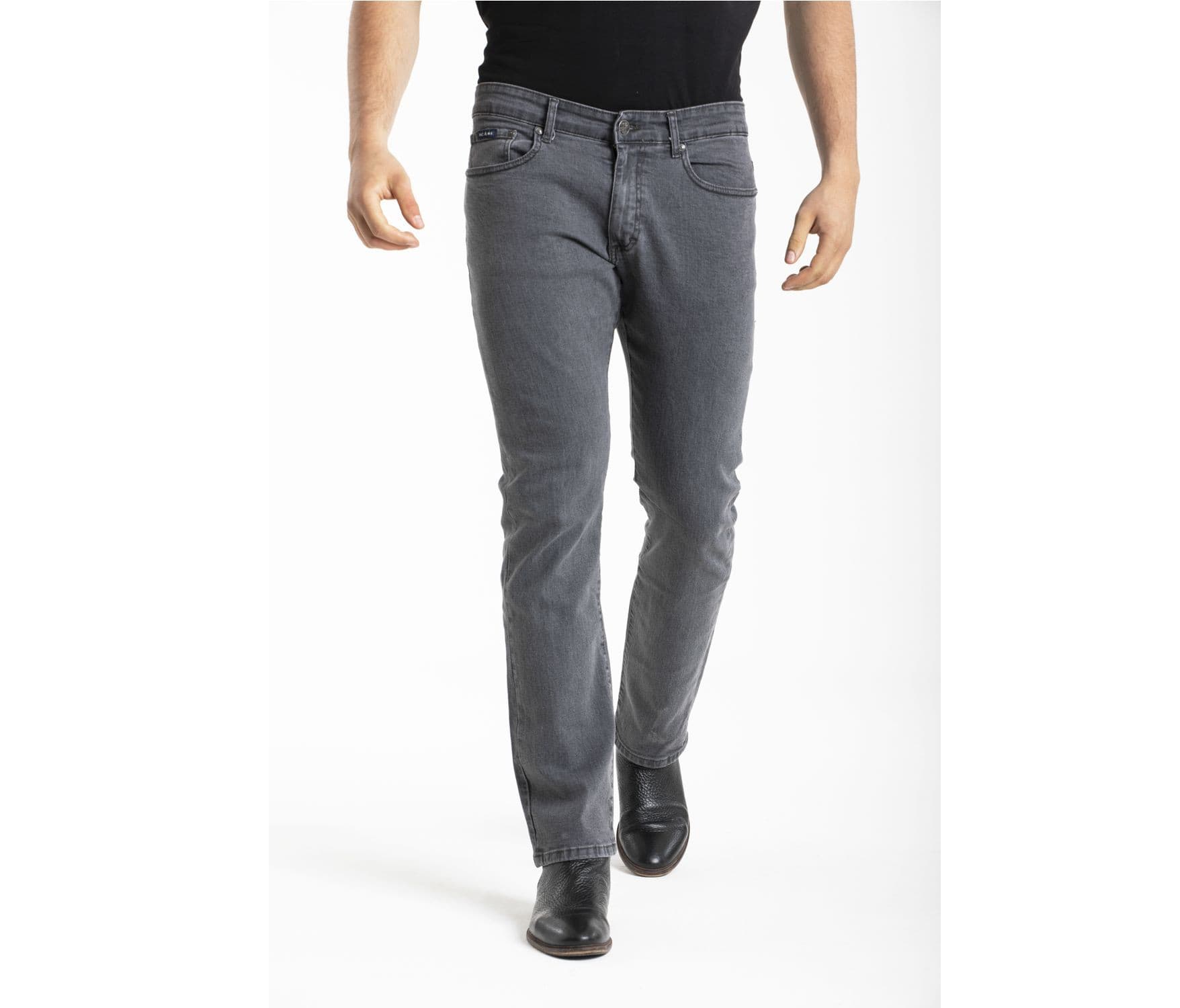 Jean homme droit stretch