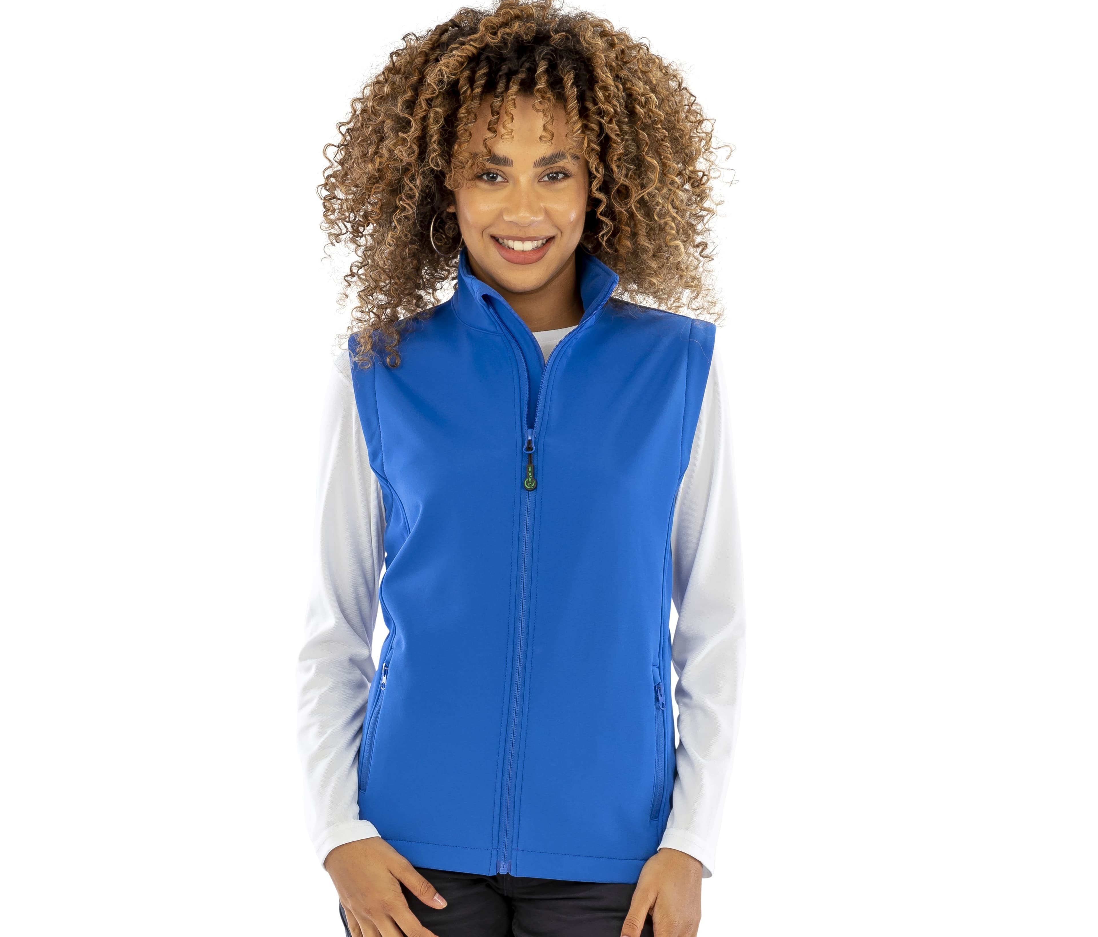 Bodywarmer Softshell femme en polyester recyclé