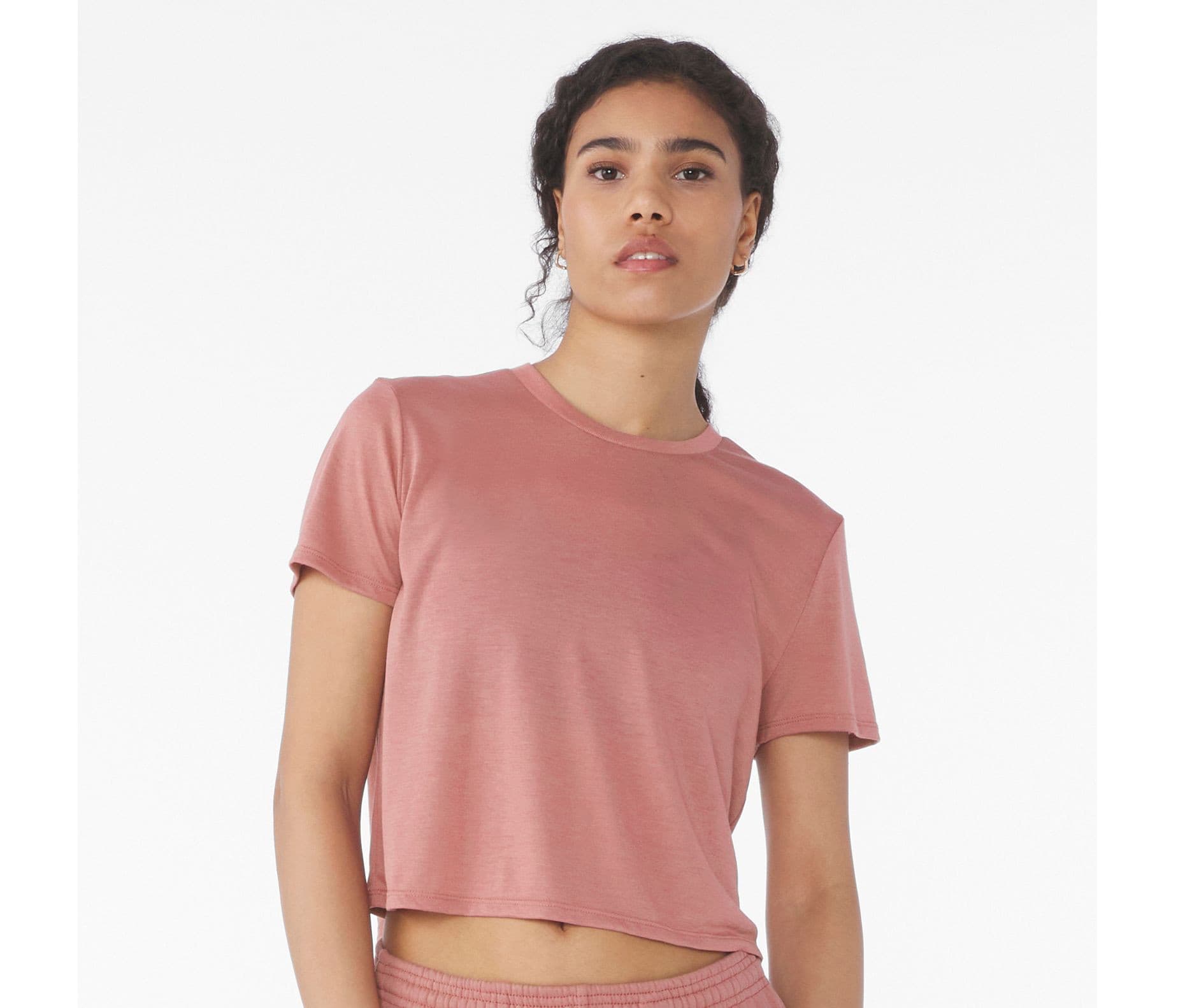 Tee-shirt court femme