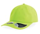 ATLANTIS HEADWEAR Casquette 6 pans Mid visor FLUO YELLOW