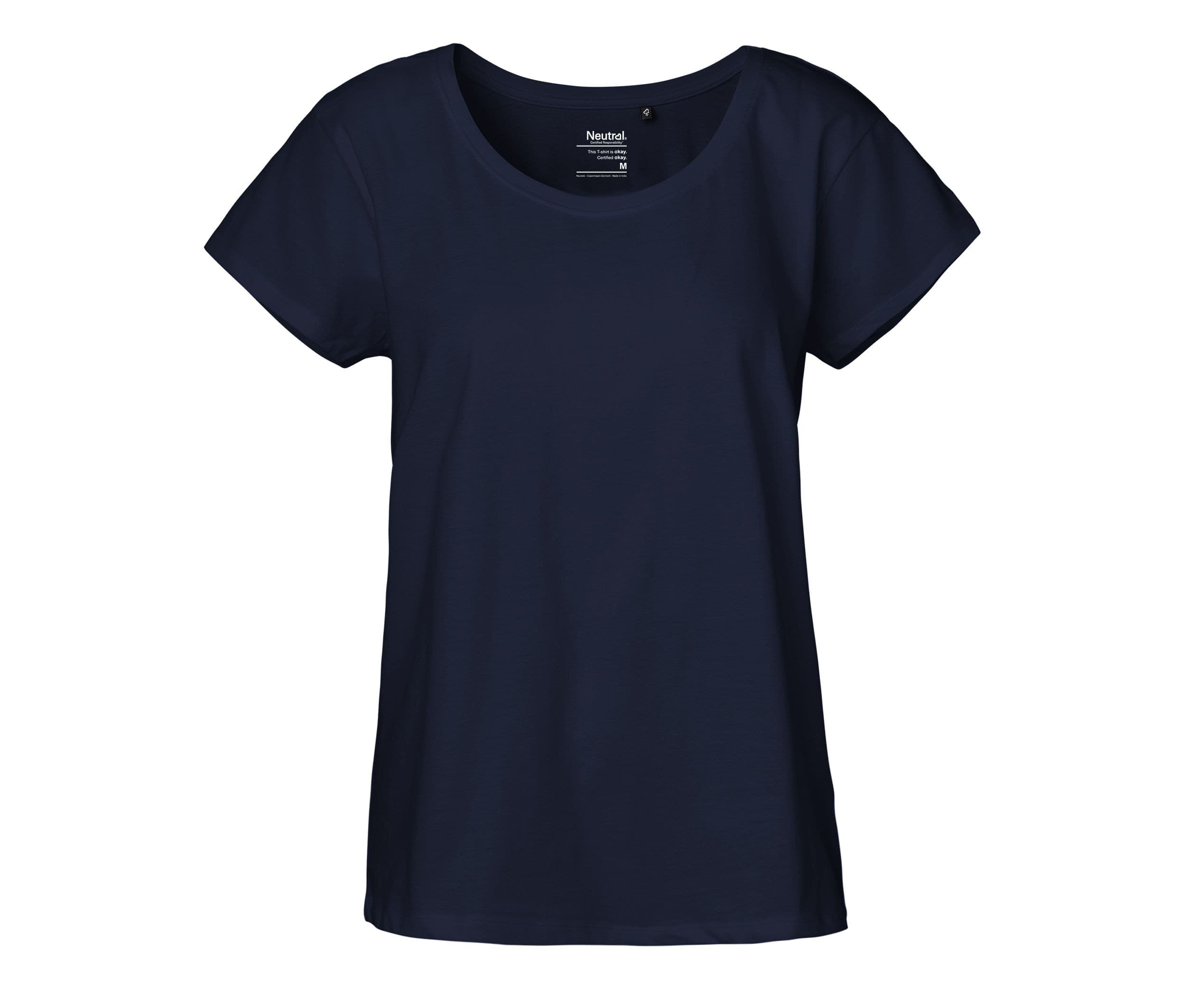 Tee-shirt femme ample NAVY