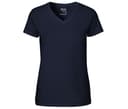 NEUTRAL Tee-shirt femme col V NAVY