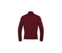 MACRON Sweat grand zip enfant BURGUNDY
