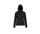 REGATTA Veste Softshell femme à capuche BLACK / BLACK