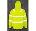 RESULT Veste haute visibilité en polyester recyclé FLUO YELLOW