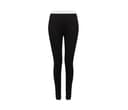 SF CLOTHING Legging femme BLACK / WHITE