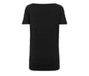 BUILD YOUR BRAND Tee-shirt femme en viscose BLACK