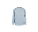 BUILD YOUR BRAND Sweat col rond HEATHER GREY
