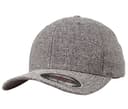 FLEXFIT Casquette baseball 6 pans DARK HEATHER GREY