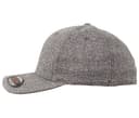FLEXFIT Casquette baseball 6 pans DARK HEATHER GREY