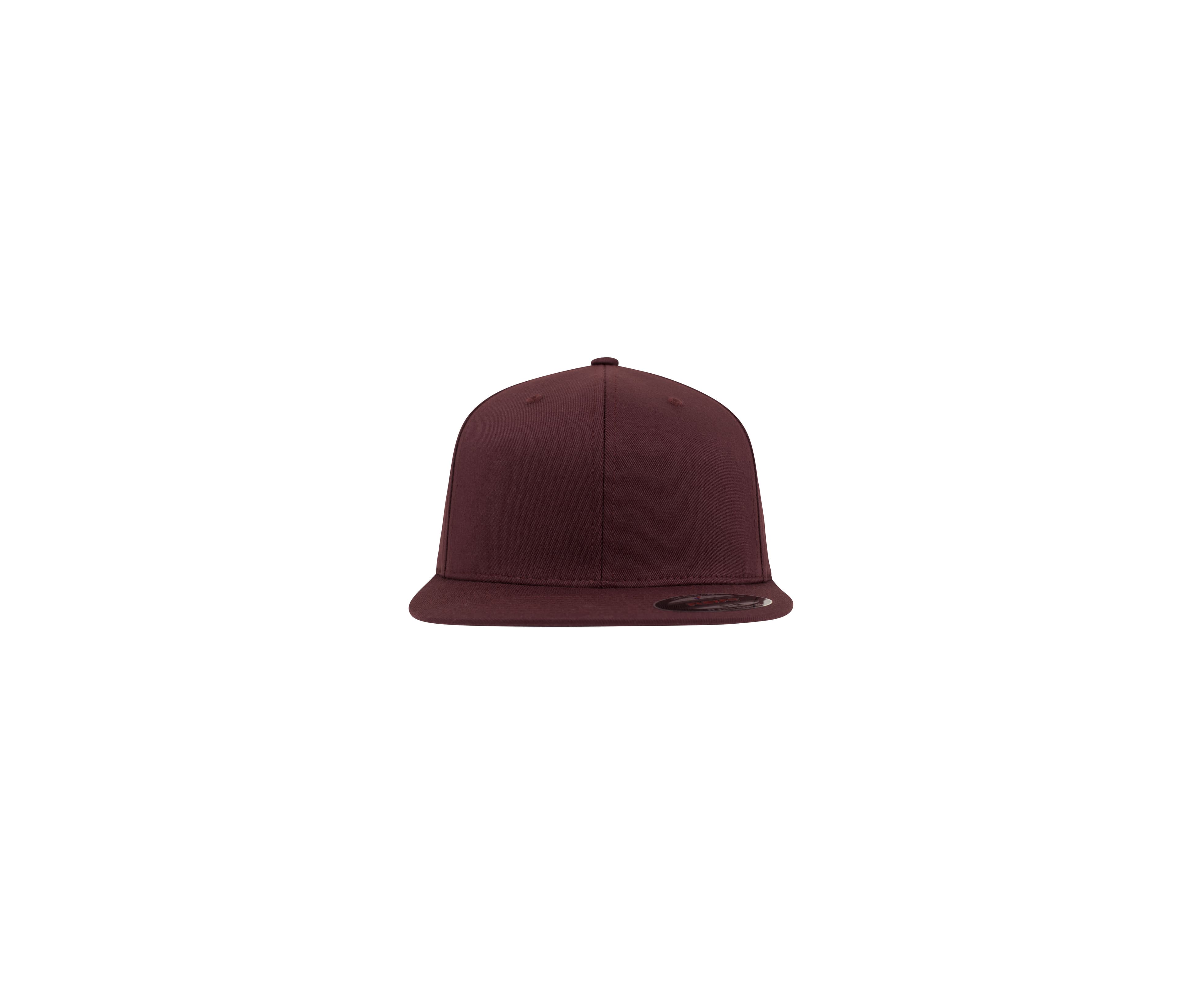Casquette visière plate MAROON