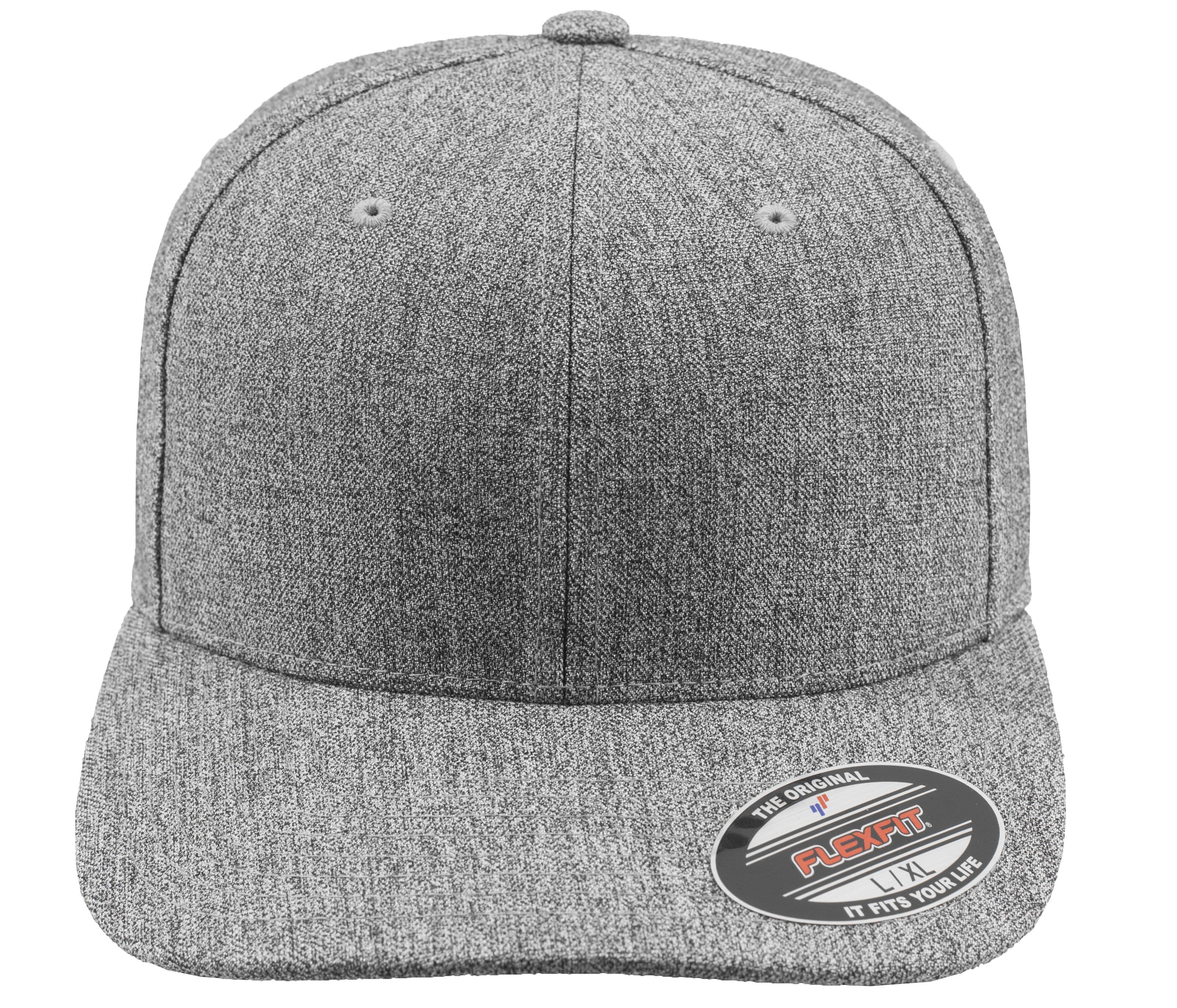 Casquette 6 pans HEATHER GREY