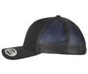 FLEXFIT Casquette style trucker en polyester recyclé BLACK