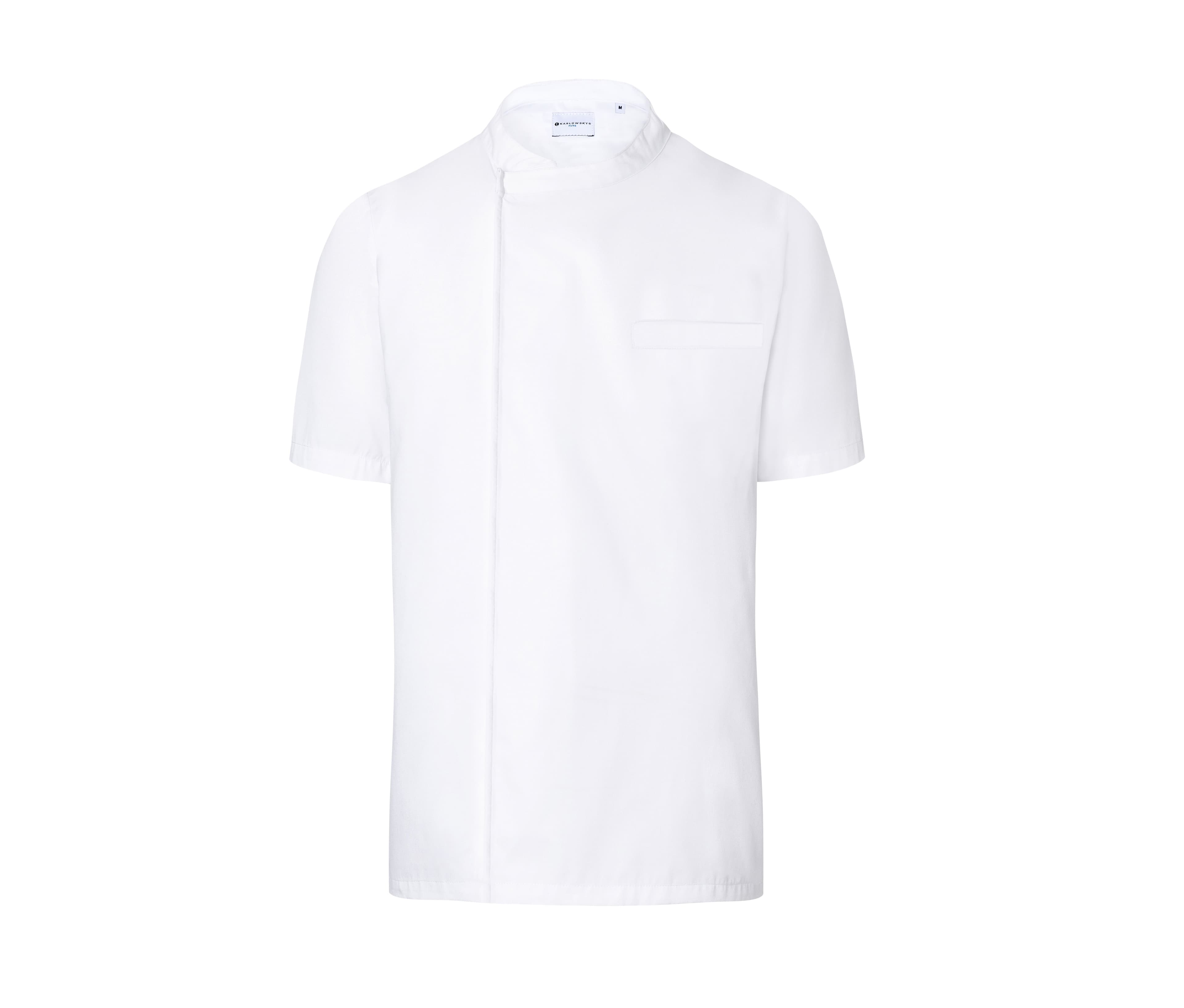Chemise de cuisine manches courtes WHITE