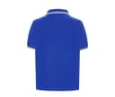 JHK Polo enfant contrasté ROYAL BLUE / WHITE