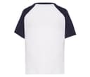 JHK Tee-shirt baseball enfant WHITE / NAVY
