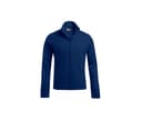 PROMODORO Sweat homme grand zip NAVY