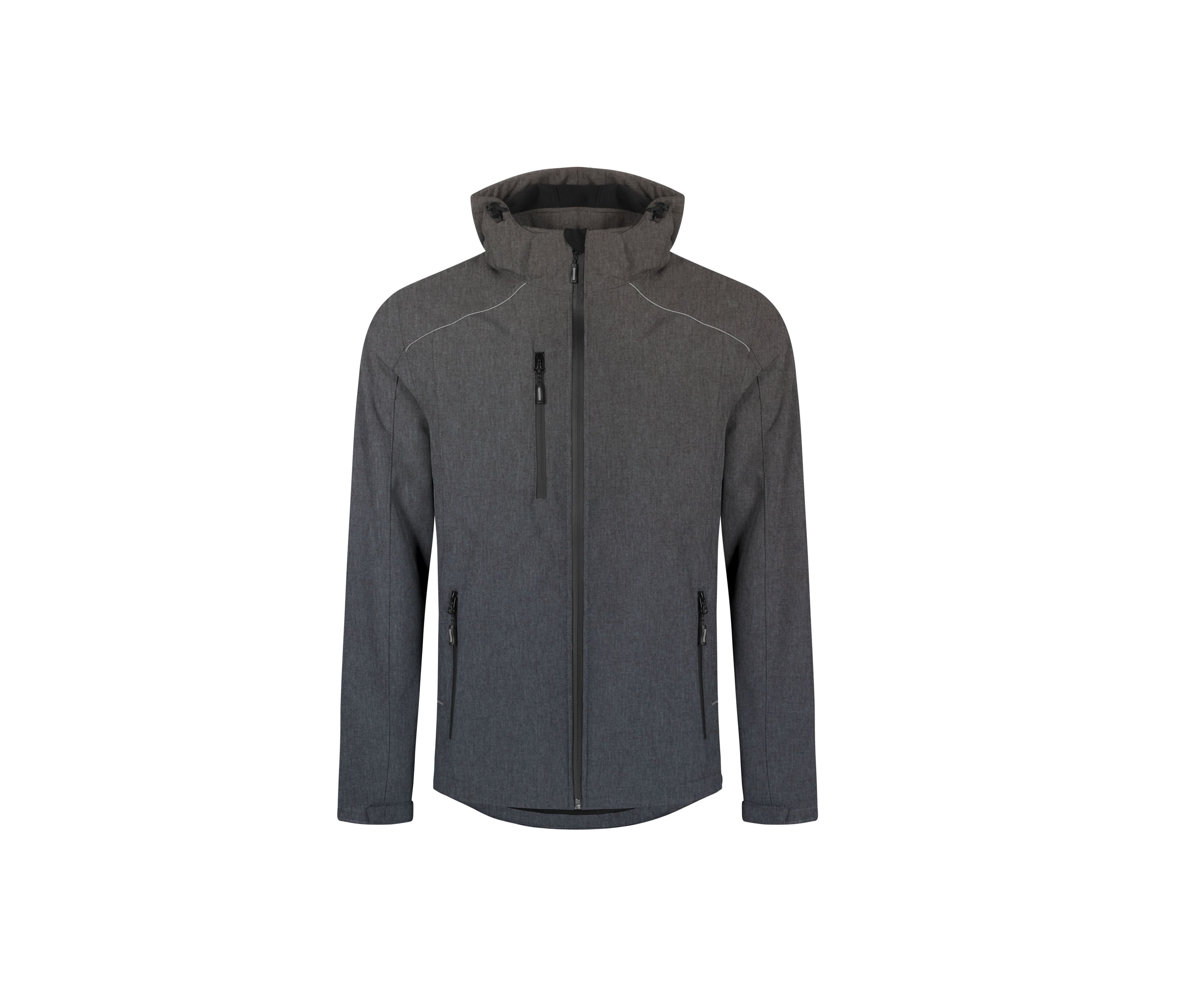 Veste Softshell homme 3 couches HEATHER GREY