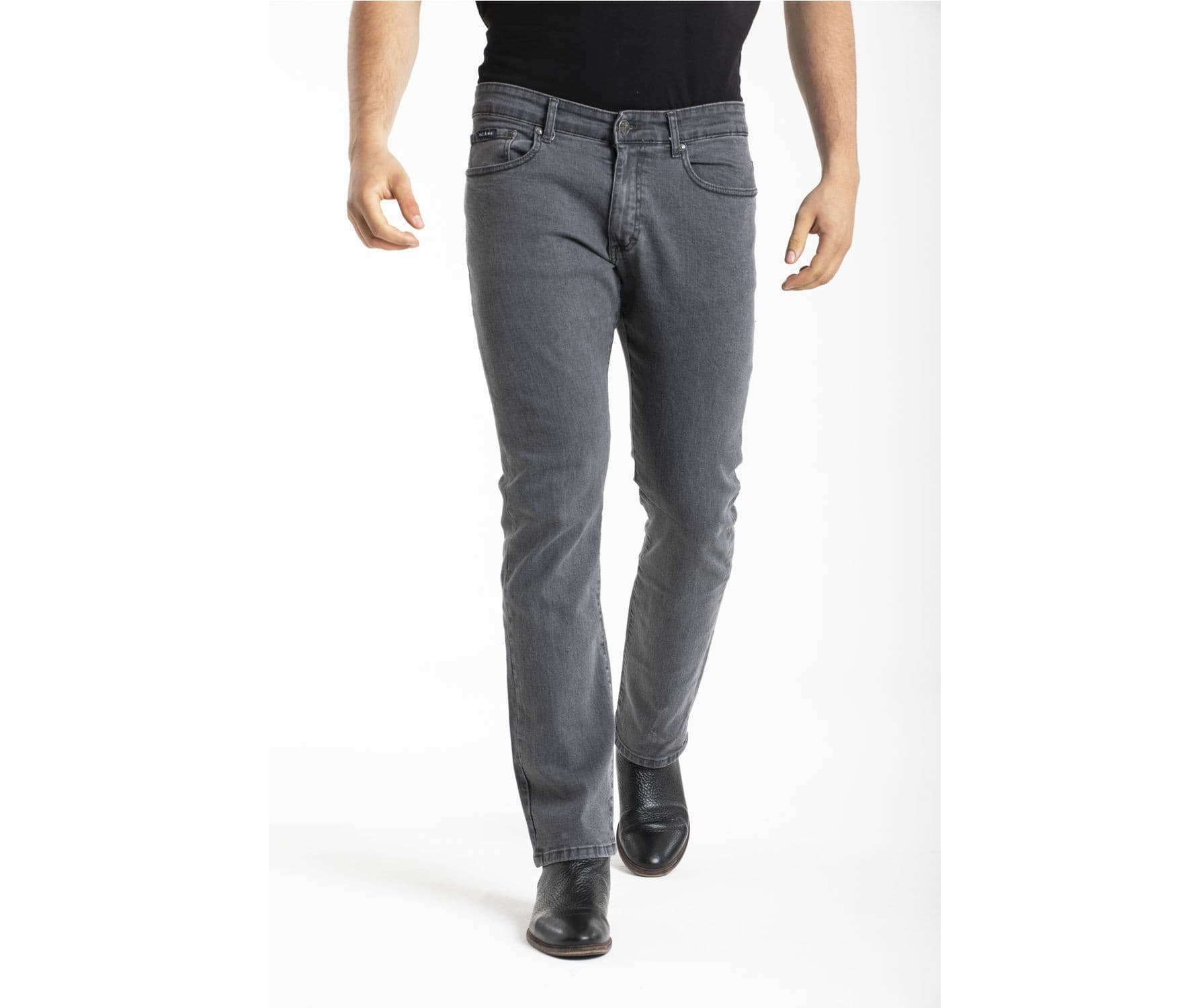 Jean homme droit stretch GREY