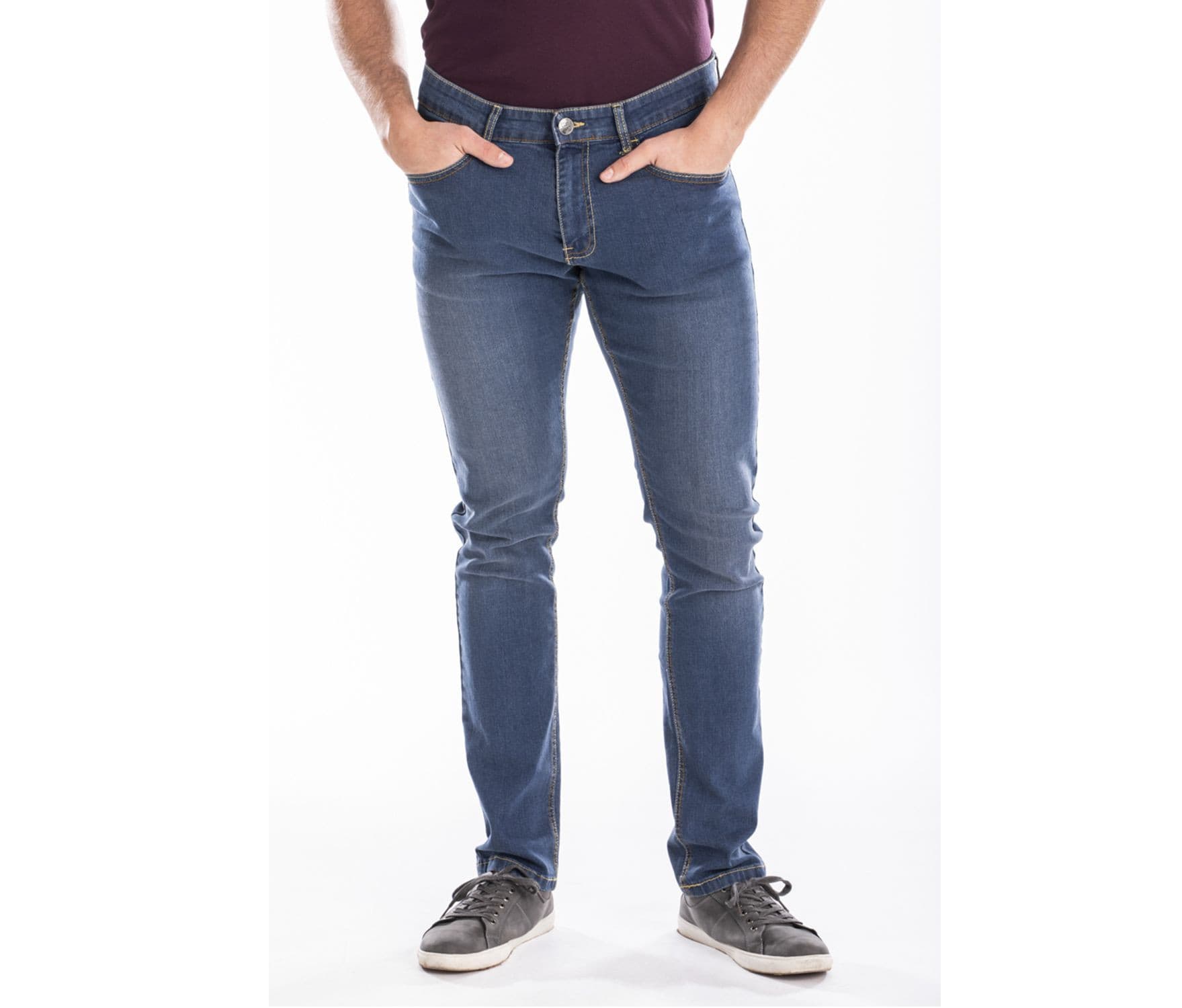 JEAN HOMME AJUSTÉ STRETCH STONE BLUE