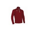 MACRON Tee-shirt respirant col zippé BURGUNDY