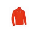 MACRON Tee-shirt enfant respirant col zippé ORANGE