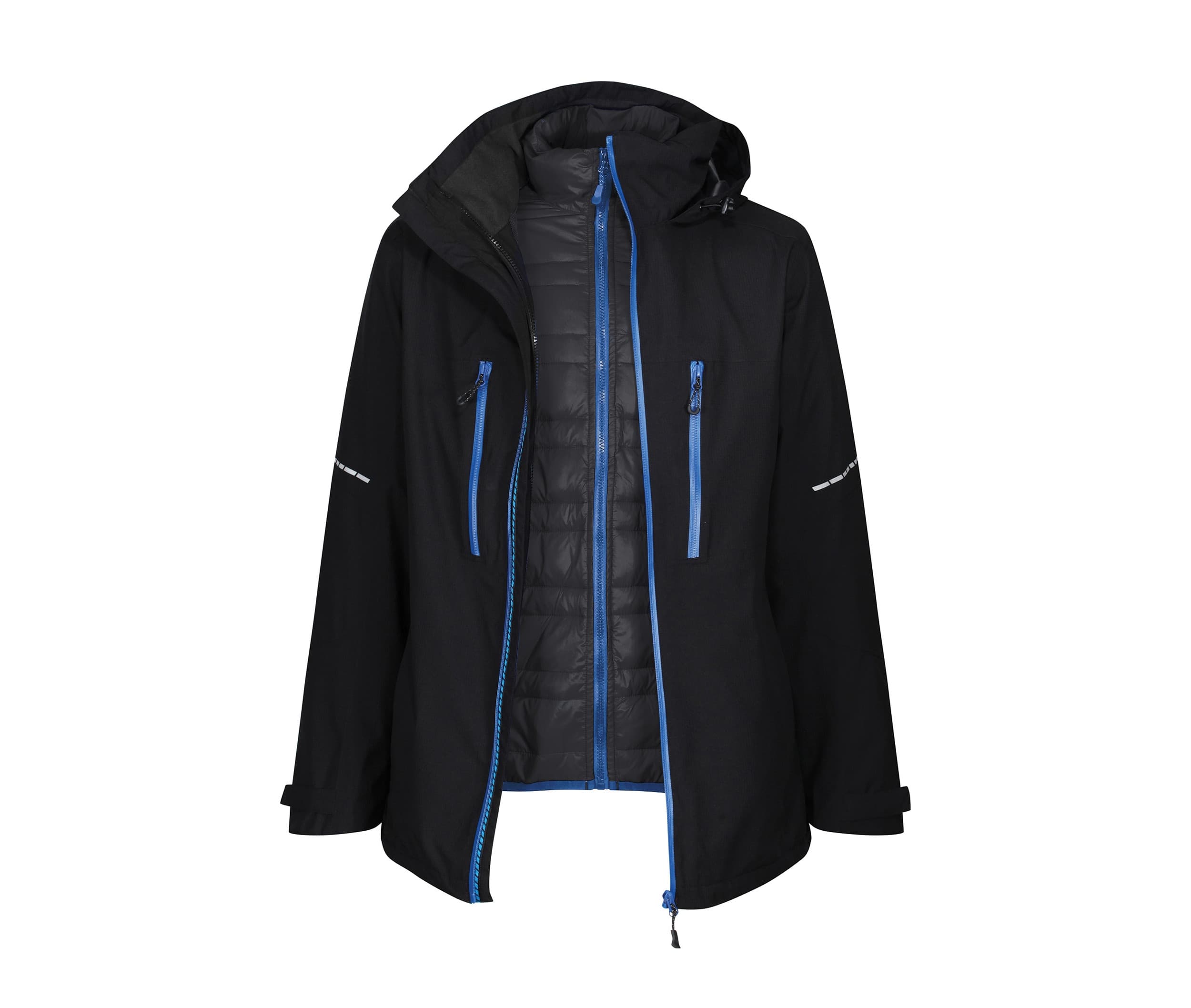 Parka 3 en 1 BLACK / OXFORD BLUE