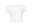 BELLA + CANVAS Tee-shirt court femme WHITE